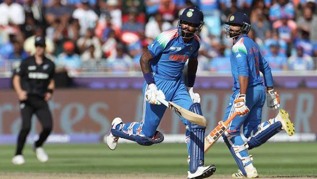 India sets target of 250 for New Zealand in ICC Champions Trophy