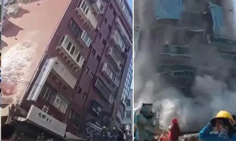 میانمار میں 7.7 شدت کا زلزلہ،عمارتیں زمین بوس، متعدد ہلاکتوں کا خدشہ