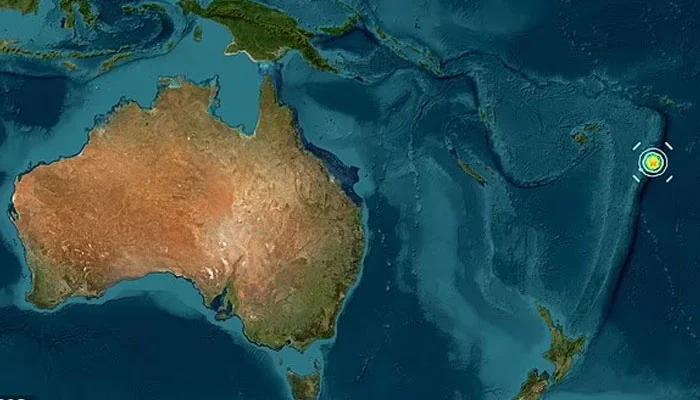 میانمار اور تھائی لینڈ کے بعدٹونگا میں 7.1 شدت کازلزلہ، سونامی وارننگ جاری