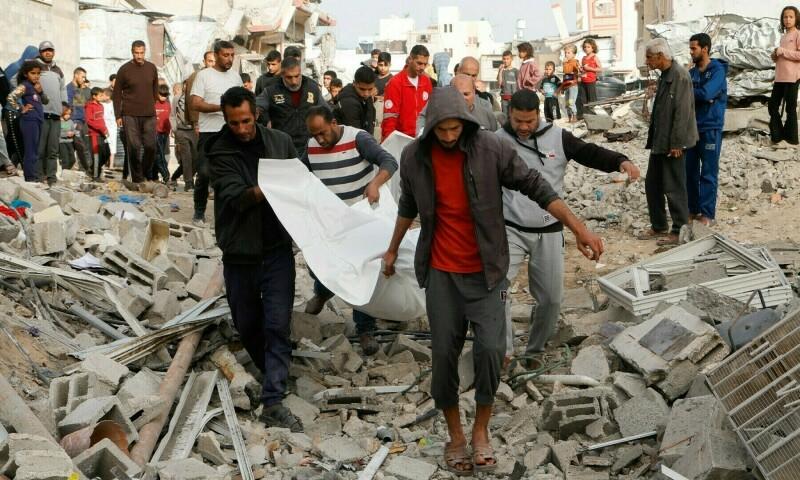 غزہ، اسرائیلی   جنگی جارحیت جاری ، مزید 46 فلسطینی شہید