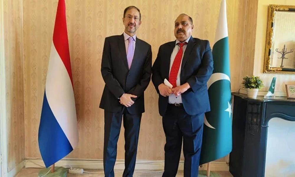 Pakistan's new ambassador to Netherlands Haider Shah assumes office