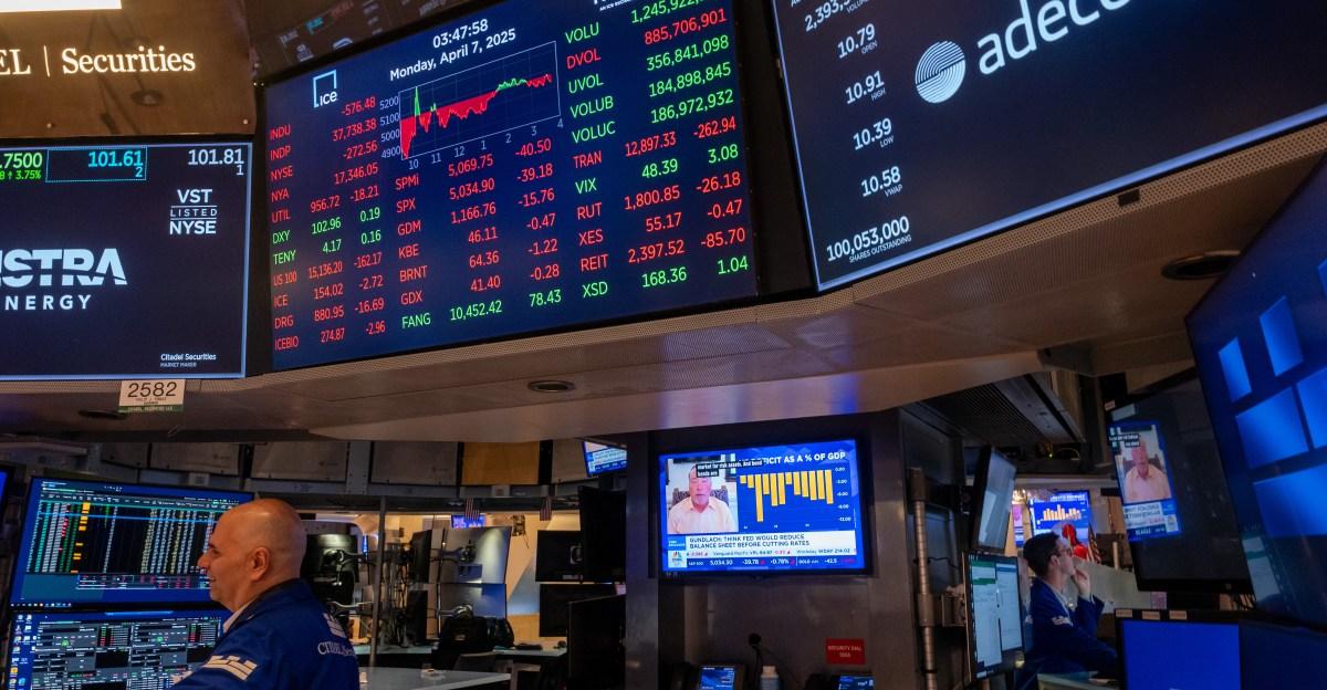 Trump’s tariff-driven market crash, briefly explained