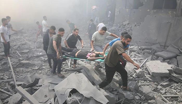 صیہونی فورسز کے غزہ پر حملے جاری، مزید 60 سے زائد فلسطینی شہید