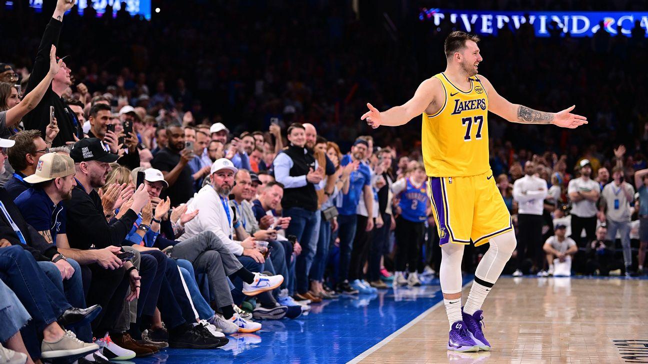 Luka: Was trash-talking fan, not ref, when ejected