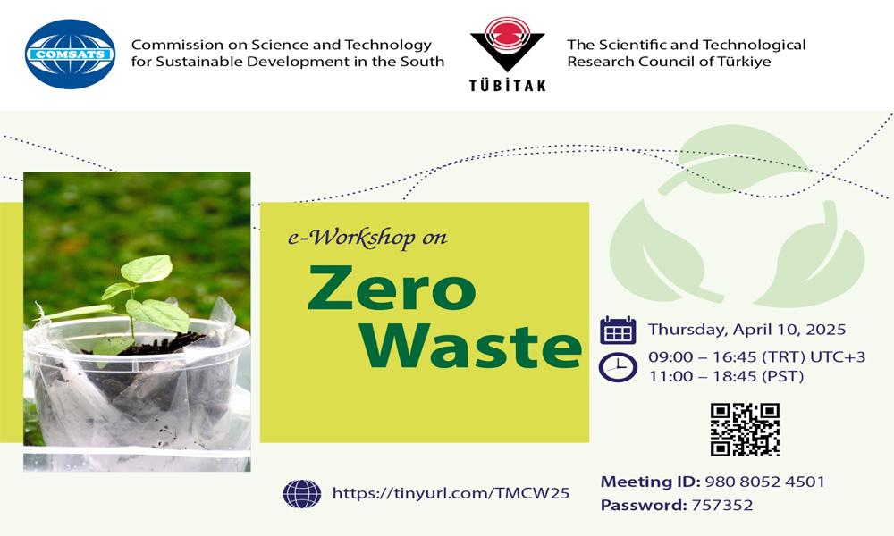 Towards a circular economy: COMSATS and TÜBİTAK co-host high-level workshop on zero waste