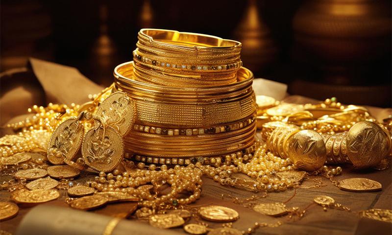 مسلسل اضافے کے بعد سونے کی قیمت میں نمایاں کمی،فی تولہ کتنے کا ہو گیا؟