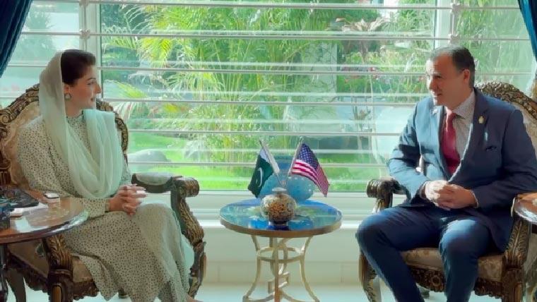 مریم نواز کی امریکی وفد سے ملاقات،صوبے میں سرمایہ کاری کی دعوت