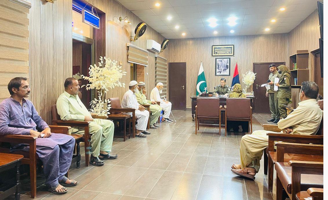 DPO Jhelum holds daily open courts to improve public service
