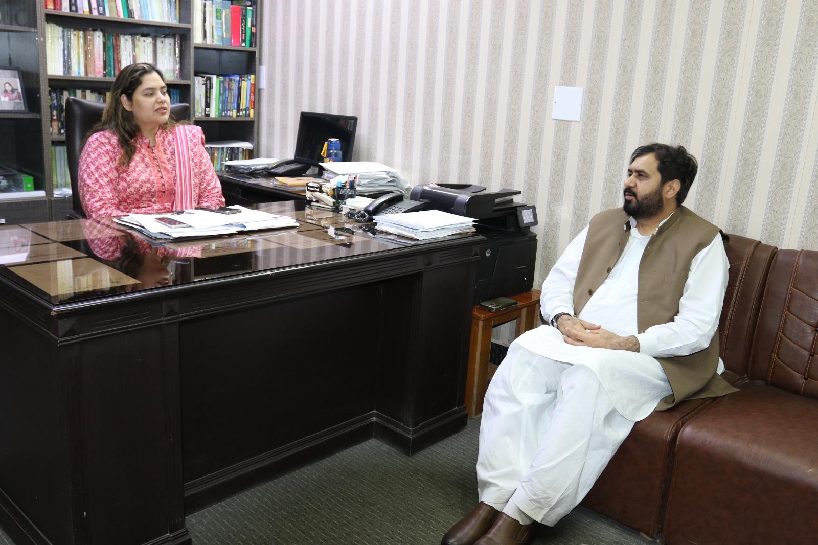 JI Central Information Secretary visits PU Film and Broadcasting Dept