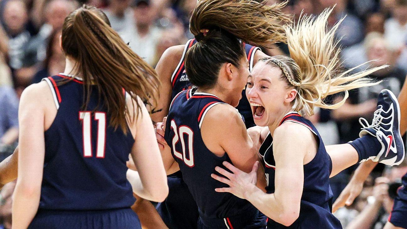 From Lobo's 1995 champs to Bueckers' 2025 crown: Ranking all 12 UConn title teams