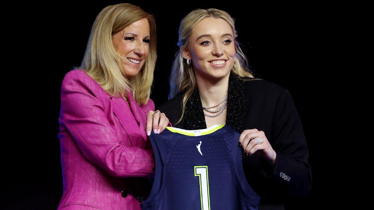 'It's time': Dallas Wings' teammates top reactions to Paige Bueckers going No. 1