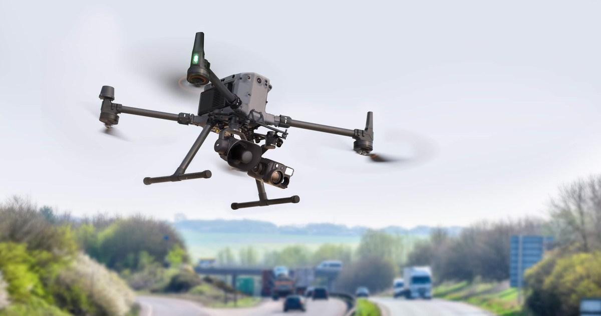 DJI’s new drone speaker lets cops yell at you from the sky