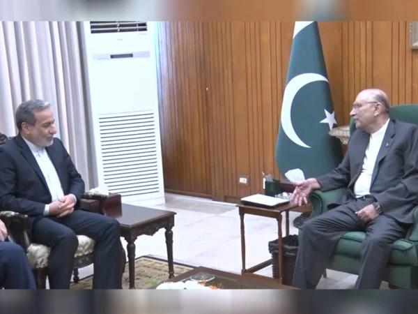 صدر مملکت سے ایرانی وزیر خارجہ کی ملاقات، پاک بھارتی کشیدگی پر تبادلہ خیال