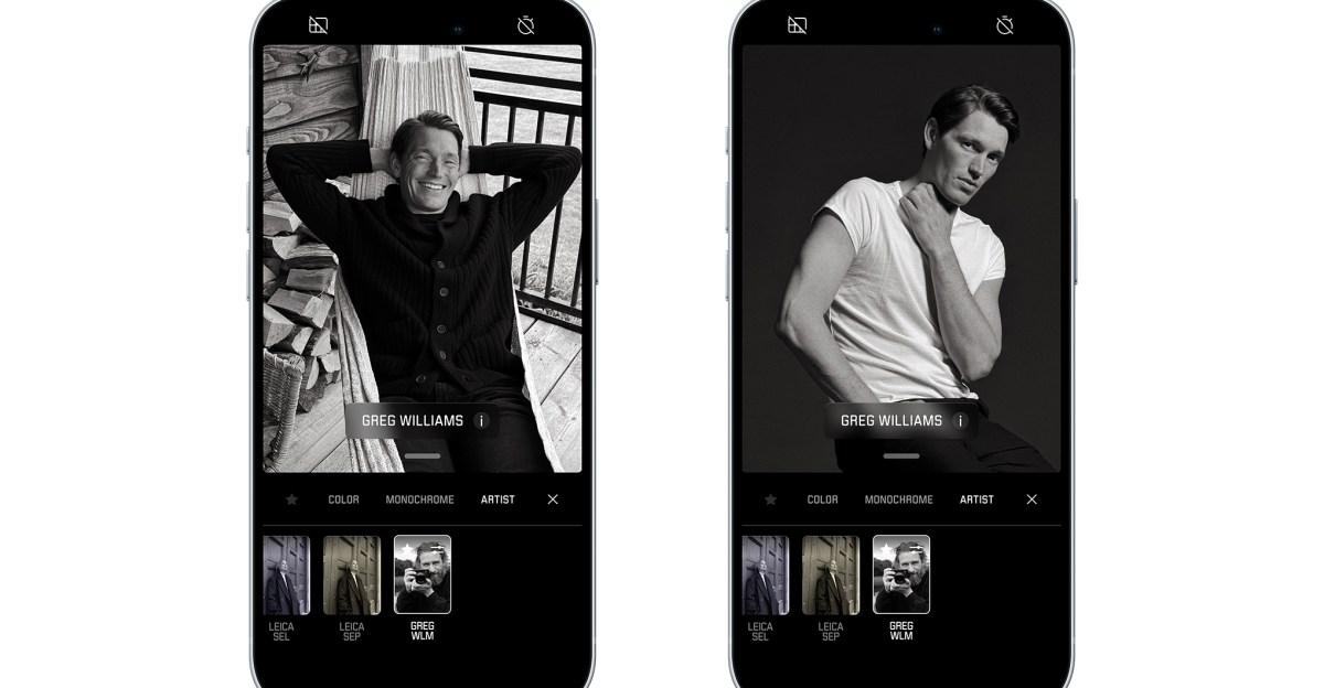Leica can now style your iPhone photos to mimic a pro photographer
