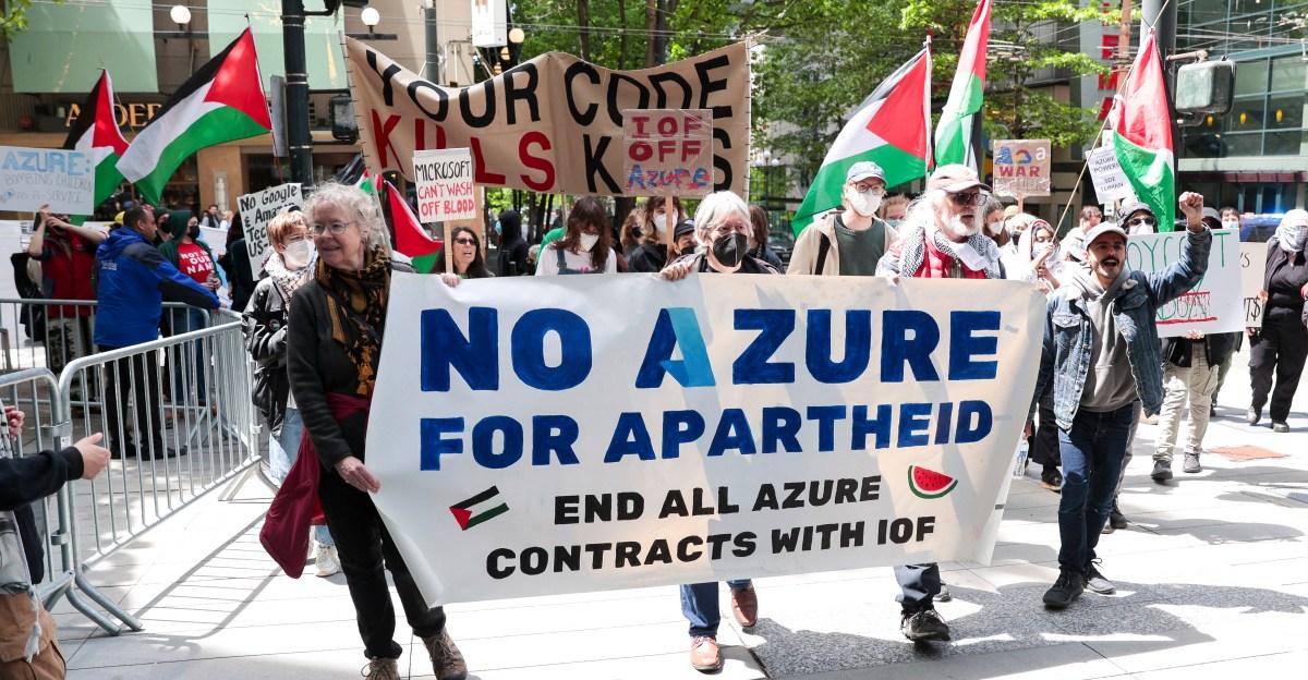 Palestinian developer disrupts Microsoft keynote: ‘my people are suffering’