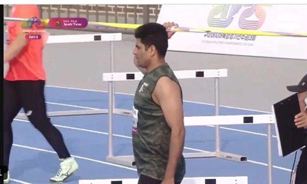 Asian Athletics Championship final: Pakistan's Arshad Nadeem wins gold medal