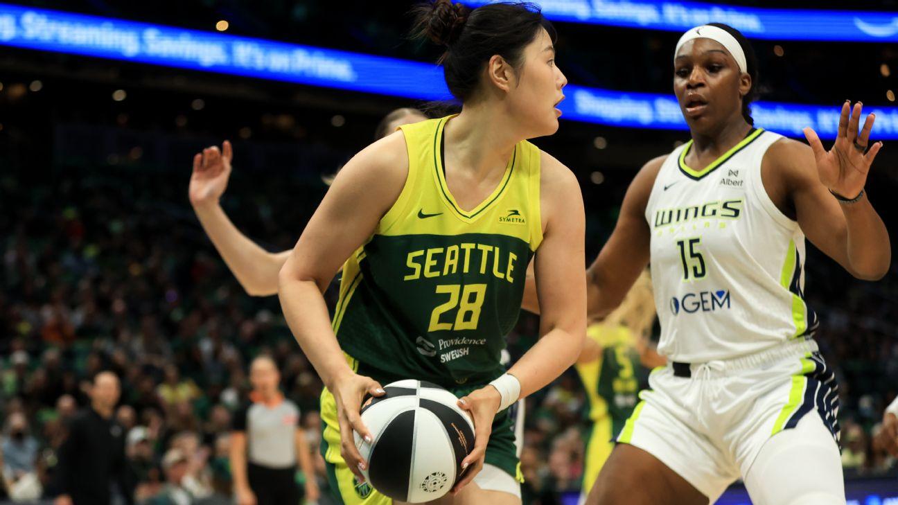 Storm grant Li's request, trade center to Wings