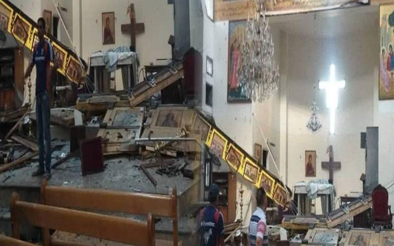 دمشق : چرچ میں خودکش حملہ، 30 افراد ہلاک متعدد زخمی