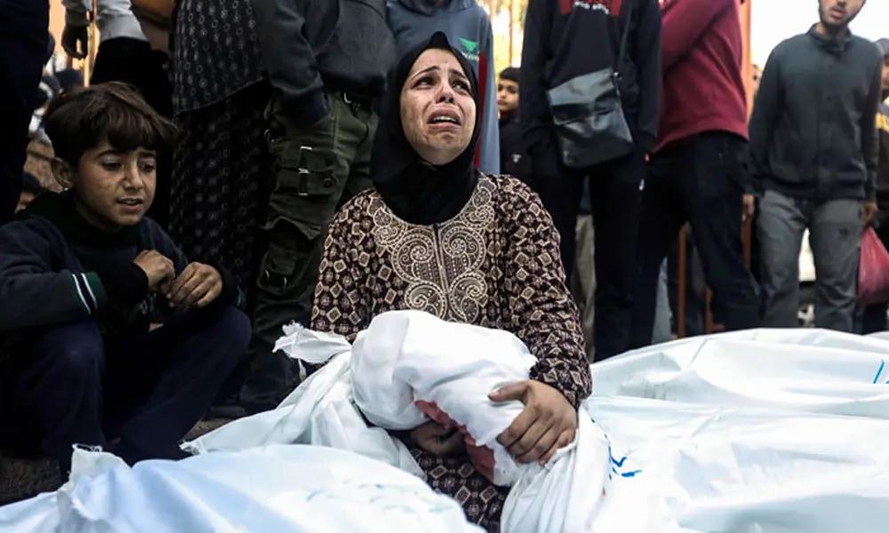 غزہ میں اسرائیلی بربریت جاری ، تازہ حملوں میں مزید 68 فلسطینی شہید