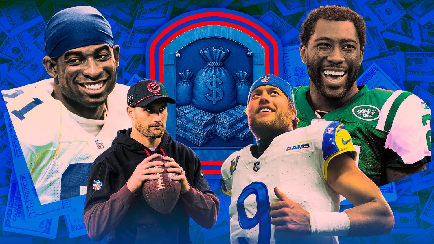 Introducing the 'Bag' Hall of Fame: Eight NFL stars who got PAID, over and over and over again