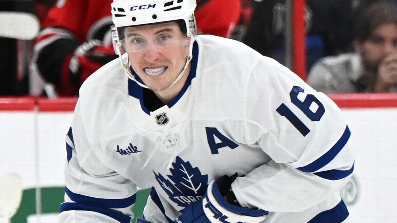 Maple Leafs trade Marner to Knights, sources say