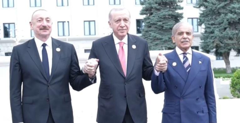 PM Shehbaz, President Erdogan, President Ilham camaraderie manifests close, fraternal ties