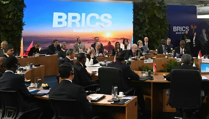 برکس نے امریکہ اور اسرائیل کا نام لیے بغیر ایران سر زمین پر حملوں کی شدید مذمت