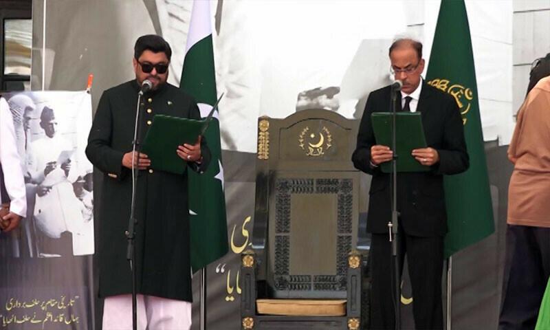سندھ اور پشاور ہائی کورٹس کے نومنتخب  چیف جسٹس صاحبان نےاپنے عہدوں کا حلف اٹھا لیا