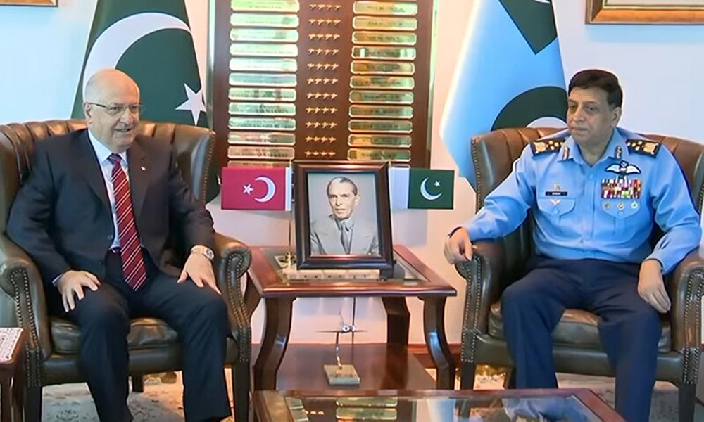 Turkish Defense Minister, PAF Chief discuss regional security, defense cooperation