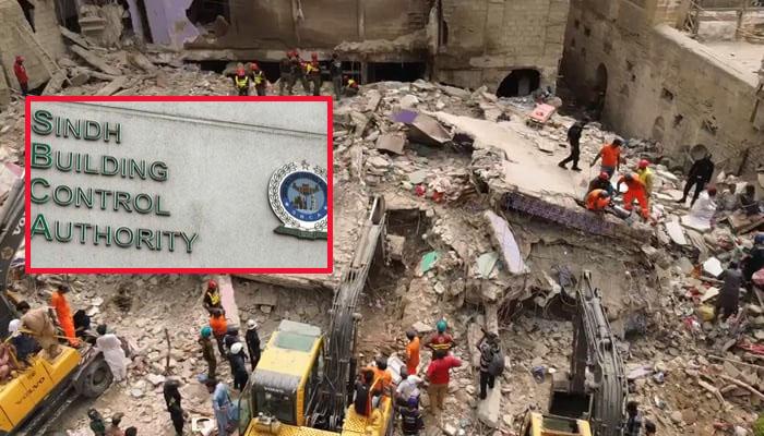 لیاری واقعہ: سندھ بلڈنگ کنٹرول اتھارٹی کے دفتر پر چھاپہ، 6 افسران  گرفتار