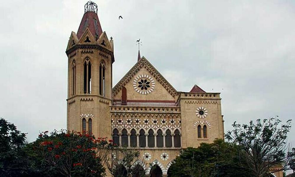World War memorial rare shield, other items stolen from Frere Hall Karachi