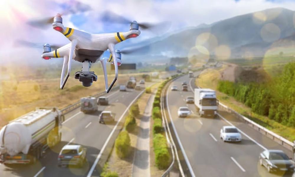 Drone technology helps monitor traffic violation in Islamabad
