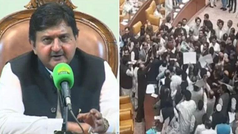 اسپیکر پنجاب اسمبلی نے اپوزیشن کے معطل ارکان کے خلاف مزید کارروائی روک دی