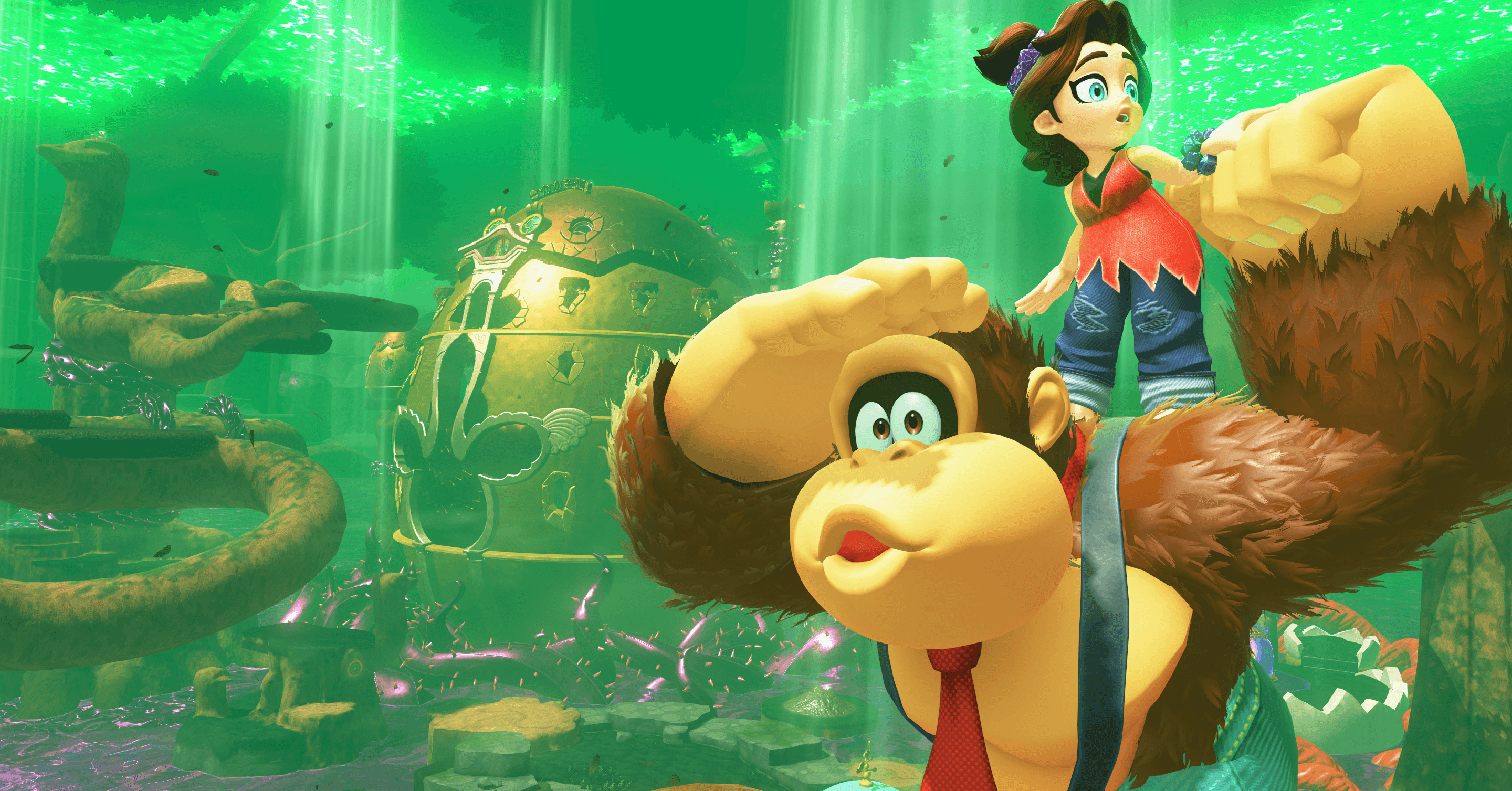 Donkey Kong Bananza turns destruction into joy