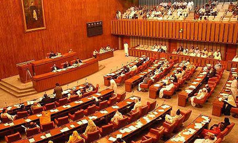 سینیٹ میں اسرائیلی پارلیمان کے خلاف مذمتی قرارداد منظور
