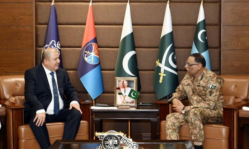 Tajik Chief of General Staff meets CJCSC Mirza, discuss regional security