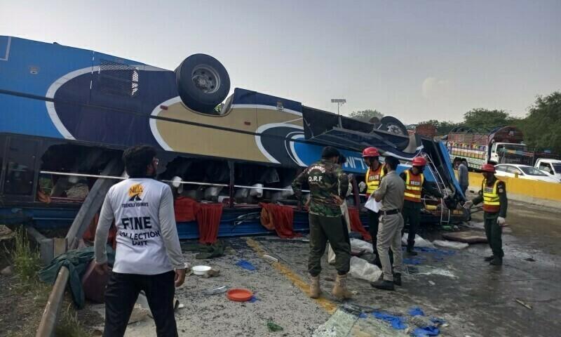 Deadly bus crash on M2 Motorway leaves eight dead, several injured
