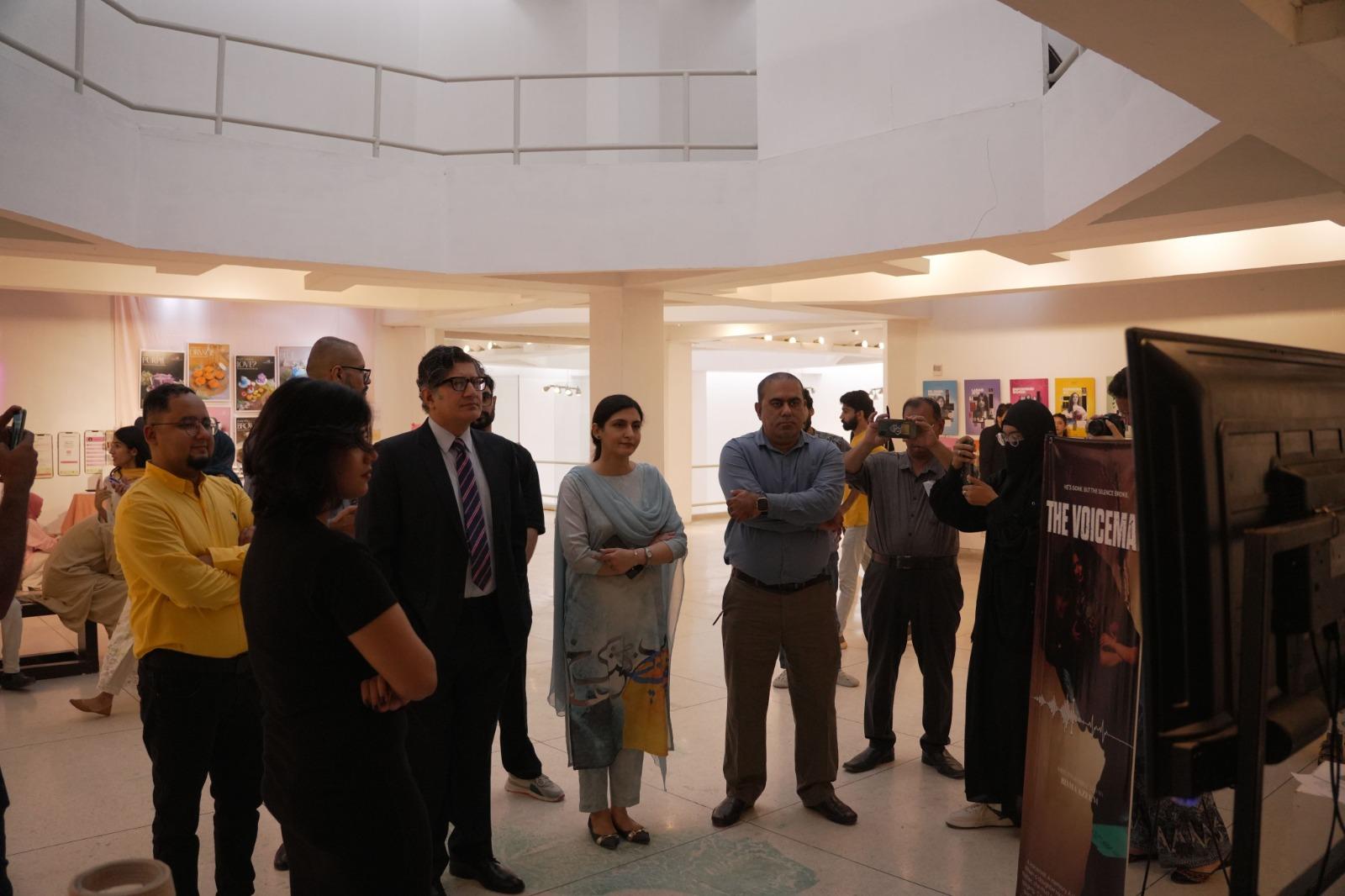 GC University Fine Arts students shine bright at Ustad ALLAH Bux Gallery Alhamra
