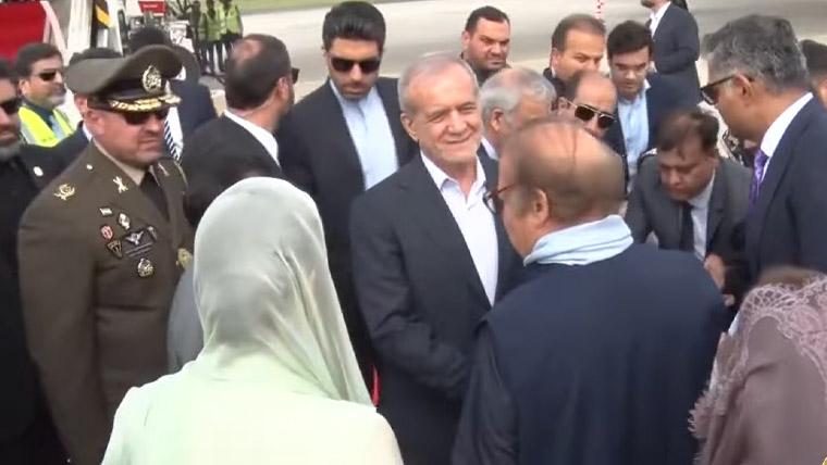 ایرانی صدر کی مزار اقبال پر حاضری ، سخت سیکیورٹی  کے احکامات
