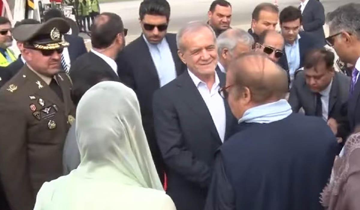 ایرانی صدر وفد کے ہمراہ اسلام آباد پہنچ گئے