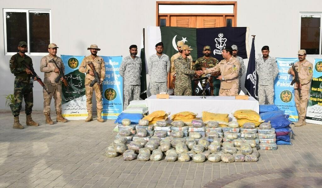$38mn worth of narcotics captured off Pasni coast