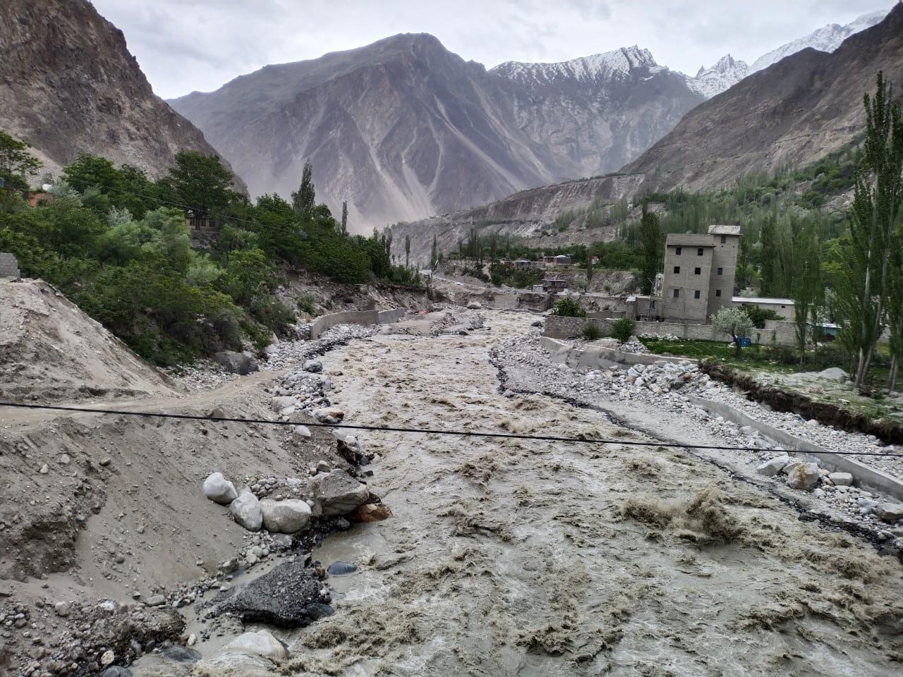 Shisper glacier lake outburst triggers devastating flood in Hunza