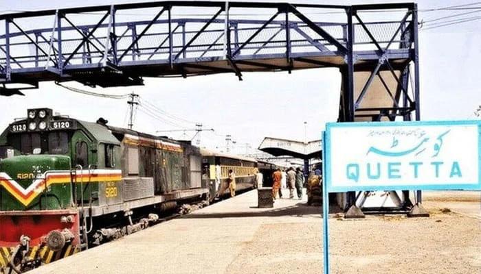 کوئٹہ سے اندرون ملک جانے  والی  ٹرین سروس سکیورٹی وجوہات کی بنا پر معطل