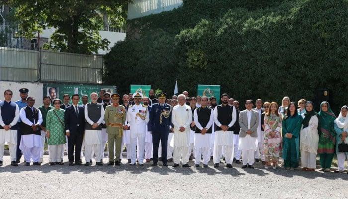 انقرہ میں پاکستانی سفارت خانے میں یومِ آزادی کی پروقار تقریب، اتحاد، کامیابی اور یکجہتی کا پیغام