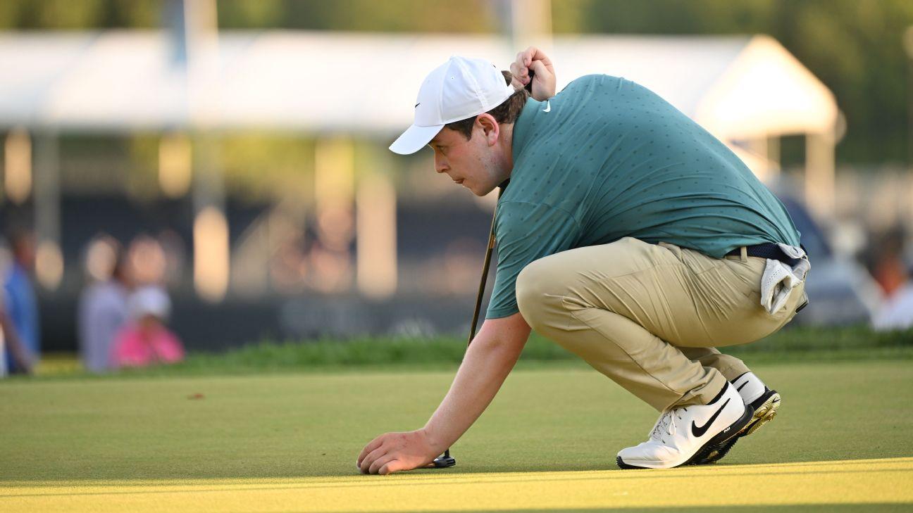 Hot-putting MacIntyre takes BMW lead with 62