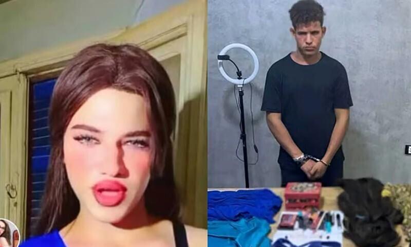 مصر کی متنازع ٹک ٹاکر ’یاسمین‘  لڑکا نکلا