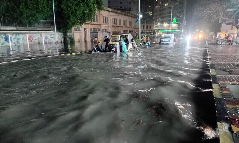این ڈی ایم اے کا کراچی اور حیدرآباد میں شدید بارش کا الرٹ