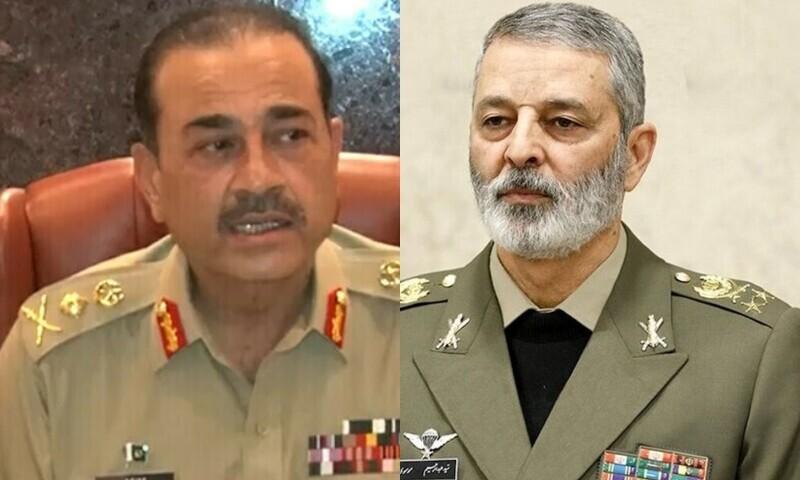 فیلڈ مارشل کا ایرانی آرمی چیف سے رابطہ، سرحدوں کے تحفظ اور دہشت گردی کے خاتمےکا عزم