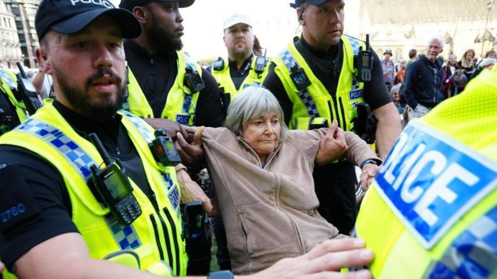 British police confirm arrest of 890 protesters at pro-Palestine rally