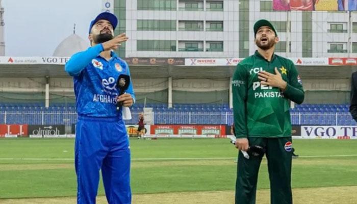 سہ فریقی سیریز فائنل :پاکستان کا افغانستان کیخلاف ٹاس جیت کر بیٹنگ کا فیصلہ